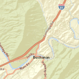Buchanan Street Map