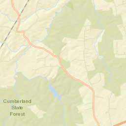 Cumberland County Street Map