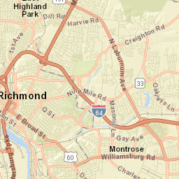 Montrose Street Map