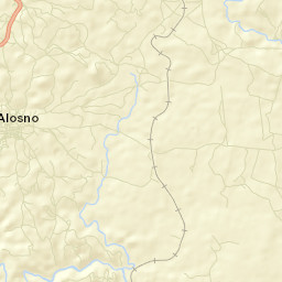 Alosno Street Map