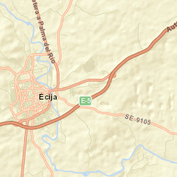 Écija Street Map