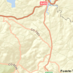 Fuente-Tójar Street Map