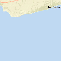 Tre Fontane Street Map