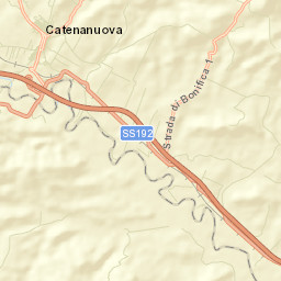 Catenanuova Street Map
