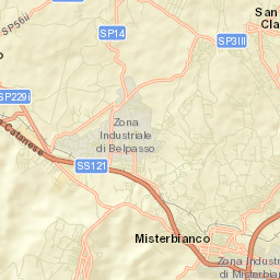 Motta Sant'Anastasia Street Map