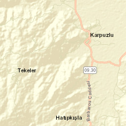 Karpuzlu Street Map