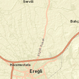 Ereğli Street Map
