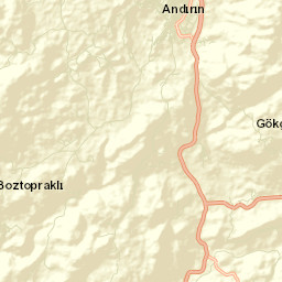 Andırın Street Map