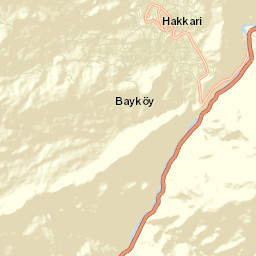 Hakkâri Street Map