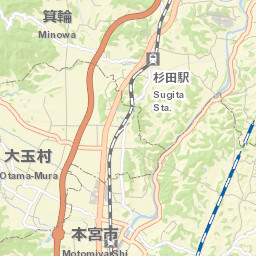 Motomiya Street Map