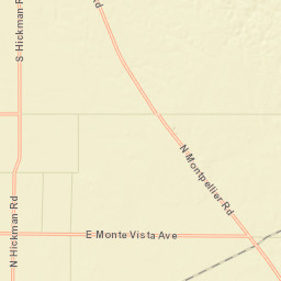 Montpelier California Street Map