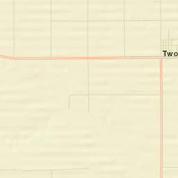 Two Buttes Colorado Street Map