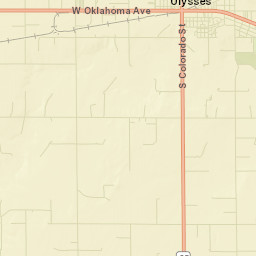 678 South Comanche Street, Ulysses, KS Street Map