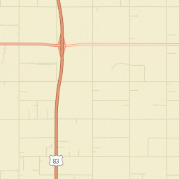 Haskell County Street Map