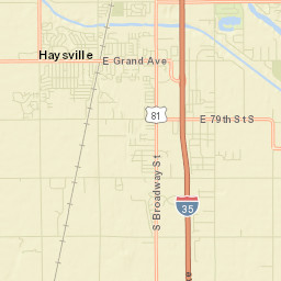 Haysville Street Map
