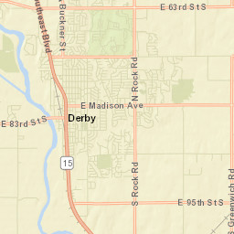 933-935 Southcrest Dr Derby KS Street Map