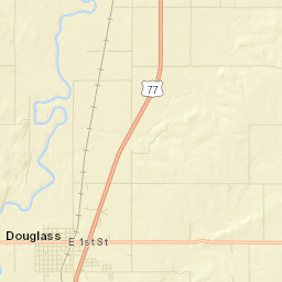 Douglass Street Map