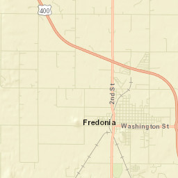 Fredonia Street Map