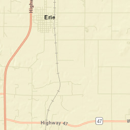 Erie Street Map