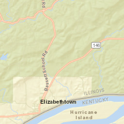Elizabethtown Street Map