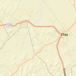 Clay Street Map