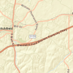 Leitchfield Street Map