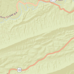 Cumberland Gap Rd, George Washington National Forest, Jeffers Street Map