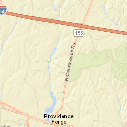 New Kent County Street Map