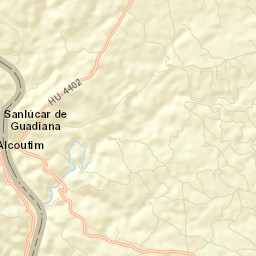 Sanlúcar de Guadiana Street Map