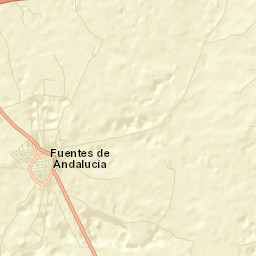 Fuentes de Andalucía Street Map