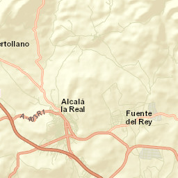 Alcalá la Real Street Map