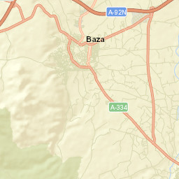 Baza Street Map