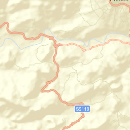 San Biagio Platani Street Map