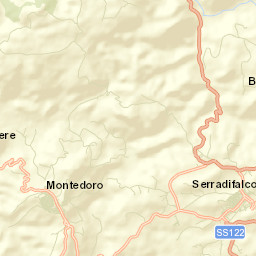 Serradifalco Street Map