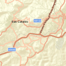 Caltanissetta Street Map