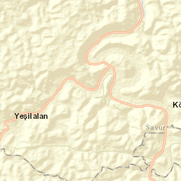 Yeşilalan Street Map