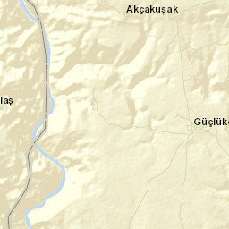 Güçlükonak İlçesi Street Map