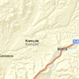Kumçatı Street Map