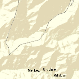 Uludere Street Map