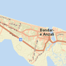 Bandar Anzali Street Map