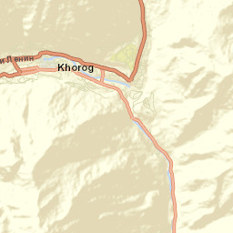 Khorugh Street Map