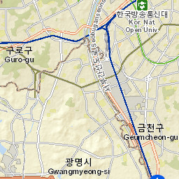 Guro-gu Street Map