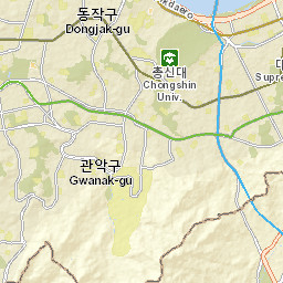 Gwanak-gu Street Map