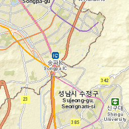 Songpa-gu Street Map