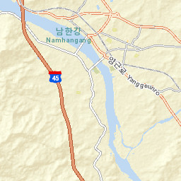 Yangpyeong-gun Street Map