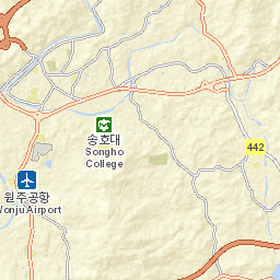 Hoengseong-gun Street Map