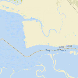 Mowry Landing California Street Map