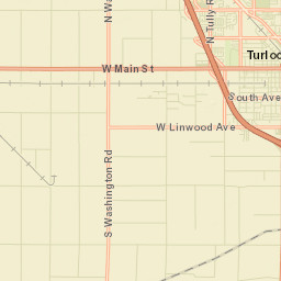 3113 S Commons Rd Turlock CA Street Map