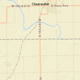 Clearwater Street Map
