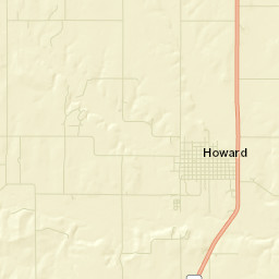 Elk County Street Map